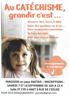 Catéchisme - Prière Catéchisme - Prière