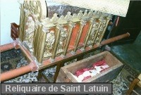 Reliquaire de Saint-Latuin