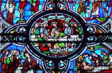 Vitrail de la cathédrale de Chartres Vitrail de la cathédrale de Chartres